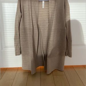 Lululemon beige cardigan; only worn a handful of times